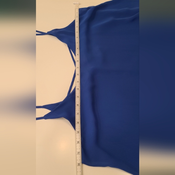 VENUS Cobalt Blue Layered V-Neck Cami Tank Top – Size XL - Picture 10 of 11